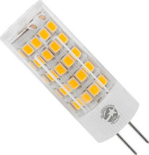 GloboStar Λάμπα LED για Ντουί G4 Φυσικό Λευκό 4500K 500lm 07436