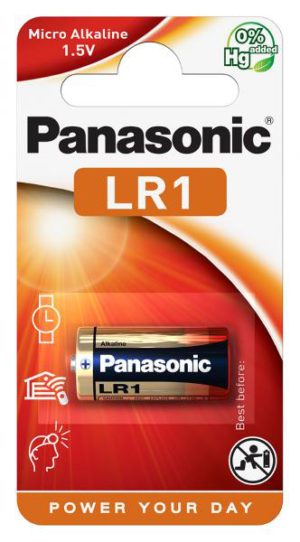 Μπαταρία Αλκαλική Panasonic Micro Alkaline LR1L/1BE 1.5V Τεμ. 1