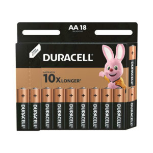 Duracell Αλκαλικές Μπαταρίες AA 1.5V 18τμχ (DAALR6MN150018) (DURDAALR6MN150018)