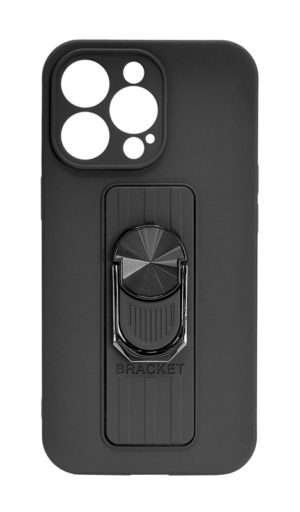 POWERTECH θήκη Ring MOB-1678 για iPhone 13 Pro, μαύρη