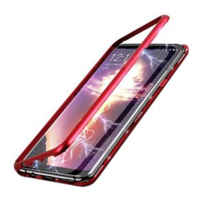 Θήκη Ancus 360 Full Cover Magnetic Metal για Apple iPhone 13 mini Κόκκινο