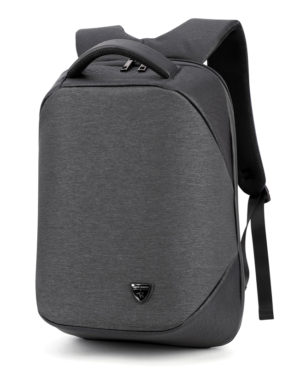 ARCTIC HUNTER τσάντα πλάτης B00193 με θήκη laptop 15.6, USB, 24L, γκρι