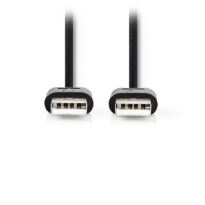 NEDIS CCGT60000BK30 USB 2.0 Cable A Male - A Male 3.00 m Black