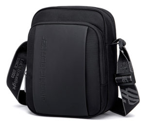 ARCTIC HUNTER τσάντα ώμου K00542, με θήκη tablet 9.7, 4L, μαύρη