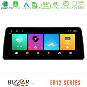 Bizzar car pad Fr12 Series Toyota Hilux 2017-2021 8core Android 12 4+32gb Navigation Multimedia Tablet 12.3 u-Fr12-Ty600