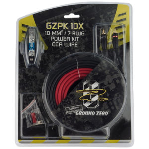 Ground Zero GZPK-10X Κιτ καλωδίωσης για σύνδεση ενισχυτή
