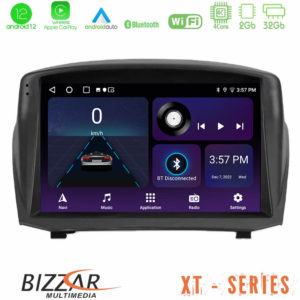 Bizzar xt Series Ford Fiesta 2008-2016 4core Android12 2+32gb Navigation Multimedia Tablet 9 (Oem Style) u-xt-Fd1451