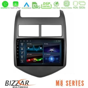 Bizzar m8 Series Chevrolet Aveo 2011-2017 8core Android13 4+32gb Navigation Multimedia Tablet 9 u-m8-Cv0243