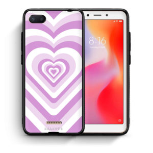 Lilac Hearts - Xiaomi Redmi 6A θήκη