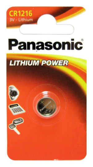 PAN-CR1216L-1 . Panasonic CR1216 μπαταρία λιθίου 3V