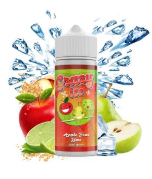 Steam City Crazy Ice Apple Pear Lime Flavour Shot 120ml