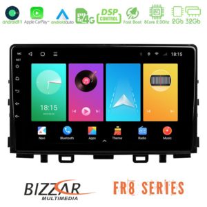 Bizzar fr8 Series kia Stonic/rio 2017-2022 8core Android13 2+32gb Navigation Multimedia Tablet 9 u-fr8-Ki0545