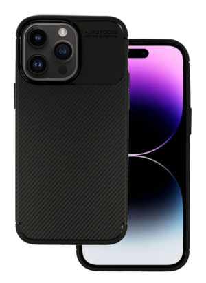 VENNUS Θήκη Carbon Elite VNS-0058 για iPhone 14 Pro Max, μαύρη