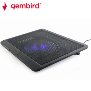 GEMBIRD COOLING STAND 15 QUIET LED FAN