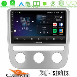 Cadence x Series vw Scirocco 2008-2014 8core Android12 4+64gb Navigation Multimedia Tablet 9 u-x-Vw0084