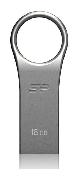 SILICON POWER USB Flash Drive Firma F80, 16GB, USB 2.0, Silver