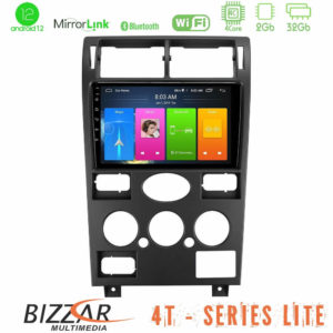 Bizzar 4t Series Ford Mondeo 2001-2004 4core Android12 2+32gb Navigation Multimedia Tablet 9 u-lvb-Fd1193