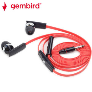 GEMBIRD EARPHONES WITH MICROPHONE AND VOLUME CONTROL PORTO 