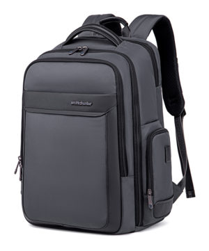 ARCTIC HUNTER τσάντα πλάτης B00544 με θήκη laptop 17, 40L, USB, γκρι