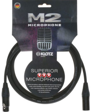 M2FM1-0100 Καλώδιο μικροφώνου XLR-XLR μήκους 1 μέτρου