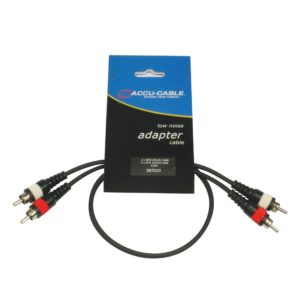 ACCU-CABLE AC-R/0,5 RCA cable 0,5m