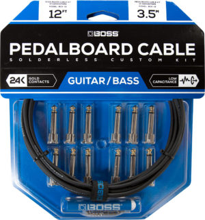 BCK-12 Solderless Pedalboard Cable Kit 3.5m