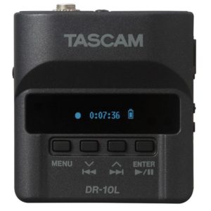 Tascam DR-10L Compact Digital Recorder with Lavalier Microphone