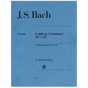 G. Henle Verlag Bach - Goldberg-Variationen BWV 988