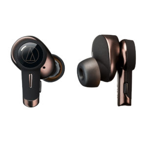 Audio Technica ATH-TWX9 In-ear Bluetooth Handsfree Ακουστικά Μαύρα