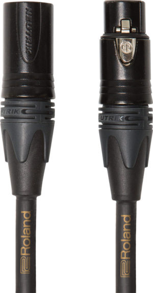 RMC-GQ10 Roland Gold Series Quad Microphone Cable XLR-XLR 3m