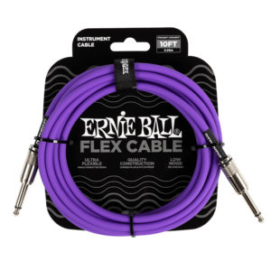 Ernie Ball 6415 Flex Jack Mono - Jack Mono Purple 3.00m