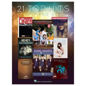21 Top Hits for Piano Solo