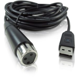 Behringer MIC 2 USB XLR-to-USB adapter with integrated A / D converter 5m
