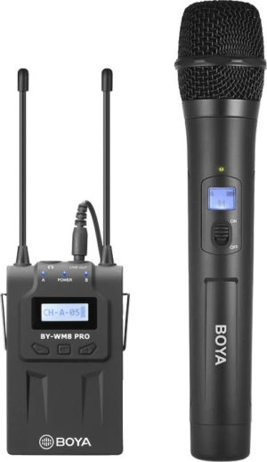 BOYA BY-WM8 PRO-K3 UHF Dual-Channel Wireless Microphone System