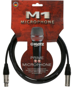 KLOTZ M1K1FM0300 Καλώδιο μικροφώνου XLR-XLR μήκους 3 μέτρων