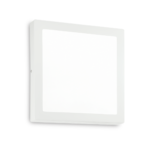 Φωτιστικό οροφής λευκό 230V LED 48W 4080Lm 3000K UNIVERSAL D60 SQUARE 240510 IDEAL LUX