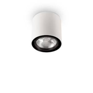 Φωτιστικό οροφής λευκό 230V 1xGU10 MOOD PL1 D15 ROUND BIANCO 140872 IDEAL LUX