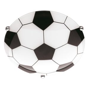 Φωτιστικό οροφής 230V 1xE27 γυαλί σχέδιο μπάλας ποδοσφαίρου CHICO 6160011-00 TRIO LIGHTING
