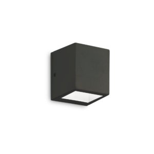 Φωτιστικό εξωτερικού χώρου τοίχου μαύρο IP44 230V 1xG9 TWIN AP1 SMALL NERO 229546 IDEAL LUX