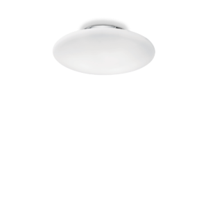 Φωτιστικό οροφής λευκό 230V 2xE27 SMARTIES PL2 D40 BIANCO 032047 IDEAL LUX