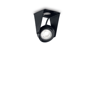 Φωτιστικό οροφής μαύρο 230V 1xGU10 CHANNEL D08 203133 IDEAL LUX