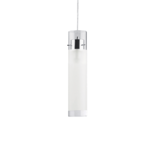 Φωτιστικό κρεμαστό λευκό 230V 1xΕ27 FLAM SP1 BIG 027364 IDEAL LUX
