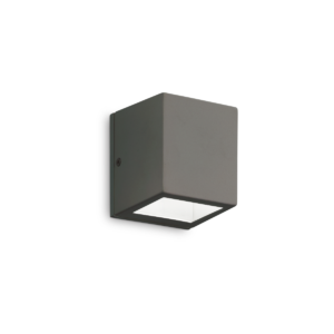 Φωτιστικό εξωτερικού χώρου τοίχου ανθρακί IP44 230V 1xG9 TWIN AP1 SMALL ANTRACITE 229539 IDEAL LUX