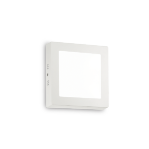 Φωτιστικό τοίχου λευκό 230V LED 13,5W 700Lm 3000K UNIVERSAL D17 SQUARE 138633 IDEAL LUX