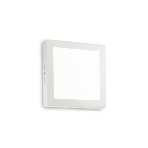 Φωτιστικό τοίχου λευκό 230V LED 19W 1050Lm 3000K UNIVERSAL D22 SQUARE 138640 IDEAL LUX