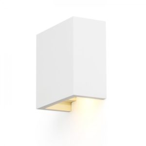 Φωτιστικό τοίχου λεύκο γύψινο 230V LED 2x3W 3000K 236 lm JACK LED R10466 RENDL
