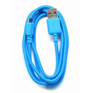 Καλώδιο σύνδεσης κορδόνι Ancus USB σε Micro USB με ενισχυμένες επαφές μπλε 5210029008726