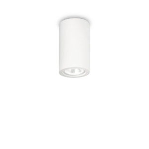 Φωτιστικό οροφής λευκό 230V 1xGU10 TOWER PL1 ROUND 155869 IDEAL LUX