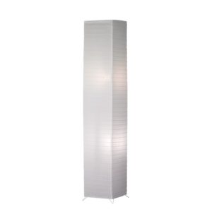 Φωτιστικό δαπέδου από μέταλλο + χαρτί λευκό 230V 2xE27 BAMBOO R40122001 RL