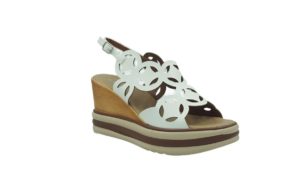 Γυναικεία Πλατφόρμα Leder Shoes - L747 - Λευκό